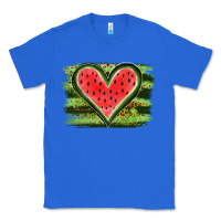 True Royal Watermelon Heart Classic Tee - artisFamous
