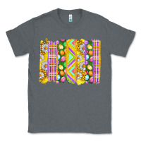 Charcoal Heather Easter Brushstrokes Classic Tee - BundleAndBundleShop
