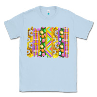 Dusty Blue Easter Brushstrokes Classic Tee - BundleAndBundleShop