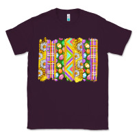 Plum Easter Brushstrokes Classic Tee - BundleAndBundleShop