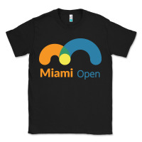 Black miami open Classic Tee - artisFamous