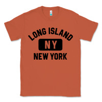 Copper long island ny gym style distressed amber print Classic Tee - artisFamous