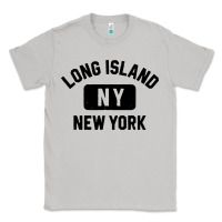 Moon Dust long island ny gym style distressed amber print Classic Tee - artisFamous