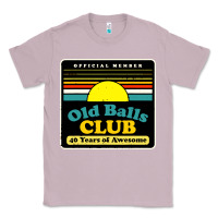 Lilac mens old balls club 40 years awesome Classic Tee - artisFamous