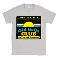 Moon Dust mens old balls club 40 years awesome Classic Tee - artisFamous