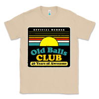 Mushroom mens old balls club 40 years awesome Classic Tee - artisFamous