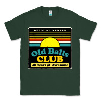 Sports Green mens old balls club 40 years awesome Classic Tee - artisFamous