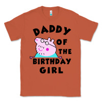 Copper mens peppa pig daddy of the birthday Classic Tee - artisFamous