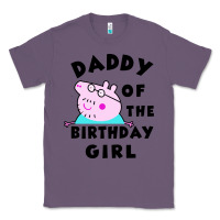 Lavender mens peppa pig daddy of the birthday Classic Tee - artisFamous