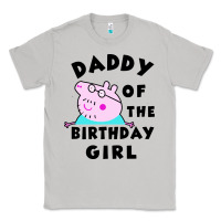 Moon Dust mens peppa pig daddy of the birthday Classic Tee - artisFamous