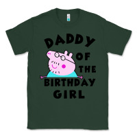 Sports Green mens peppa pig daddy of the birthday Classic Tee - artisFamous