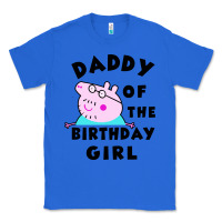 True Royal mens peppa pig daddy of the birthday Classic Tee - artisFamous