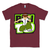 Burgundy ben tennyson ben 10 Classic Tee - artisFamous
