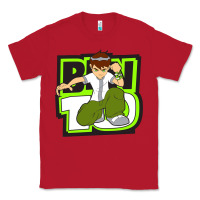 Red ben tennyson ben 10 Classic Tee - artisFamous