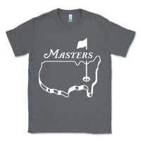 Charcoal Heather masters tournament Classic Tee - artisFamous