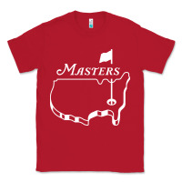 Red masters tournament Classic Tee - artisFamous