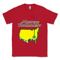 Red masters tournament Classic Tee - artisFamous