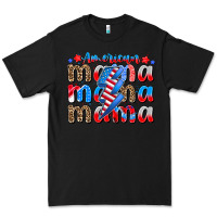 Black american mama Premium Tee - CowhideDigitalArt