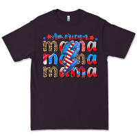 Plum american mama Premium Tee - CowhideDigitalArt