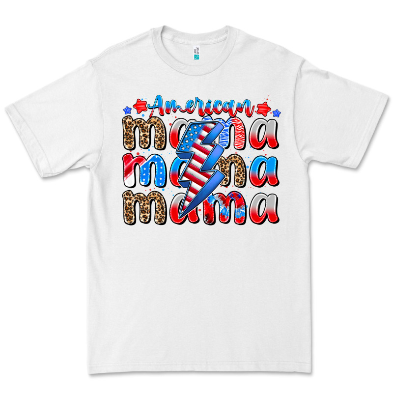 American Mama Premium Tee by CowhideDigitalArt | Teevron