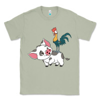 Matcha hei hei rooster and pig funny cartoon Classic Tee - artisFamous