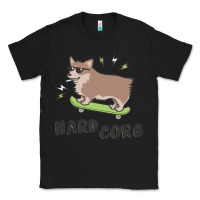 Black hard corg Classic Tee - artisFamous