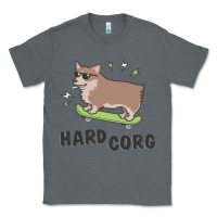 Charcoal Heather hard corg Classic Tee - artisFamous