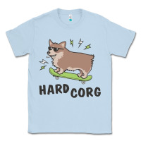 Dusty Blue hard corg Classic Tee - artisFamous