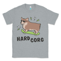 Heather Grey hard corg Classic Tee - artisFamous