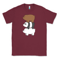 Burgundy we bare bears the movie Classic Tee - artisFamous
