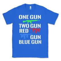 True Royal one gun two gun red gun blue gun Classic Tee - artisFamous