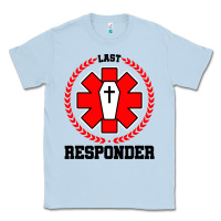 Dusty Blue morgue embalmer funeral director mortician Classic Tee - artisFamous