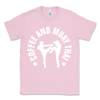 Bubblegum Pink caffè e muay thai divertente Classic Tee - artisFamous