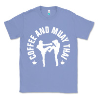 Colony Blue caffè e muay thai divertente Classic Tee - artisFamous
