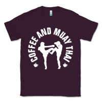 Plum caffè e muay thai divertente Classic Tee - artisFamous