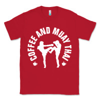 Red caffè e muay thai divertente Classic Tee - artisFamous
