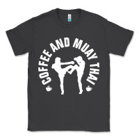 Smoke caffè e muay thai divertente Classic Tee - artisFamous