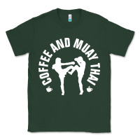 Sports Green caffè e muay thai divertente Classic Tee - artisFamous