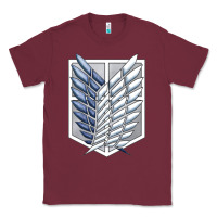 Burgundy Titan Japan Classic Tee - artisFamous