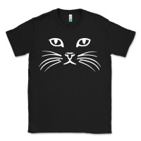 Black cat face Classic Tee - artisFamous