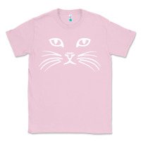 Bubblegum Pink cat face Classic Tee - artisFamous