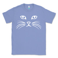 Colony Blue cat face Classic Tee - artisFamous