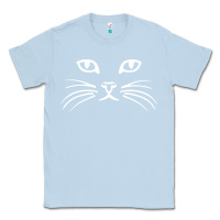 Dusty Blue cat face Classic Tee - artisFamous
