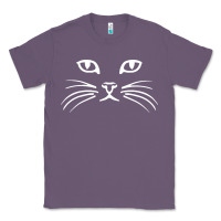 Lavender cat face Classic Tee - artisFamous