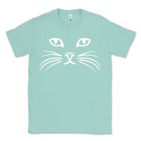 Seafoam cat face Classic Tee - artisFamous