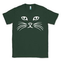 Sports Green cat face Classic Tee - artisFamous