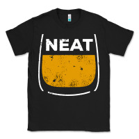 Black neat whiskey glass Classic Tee - artisFamous