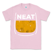 Bubblegum Pink neat whiskey glass Classic Tee - artisFamous