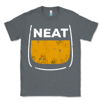 Charcoal Heather neat whiskey glass Classic Tee - artisFamous