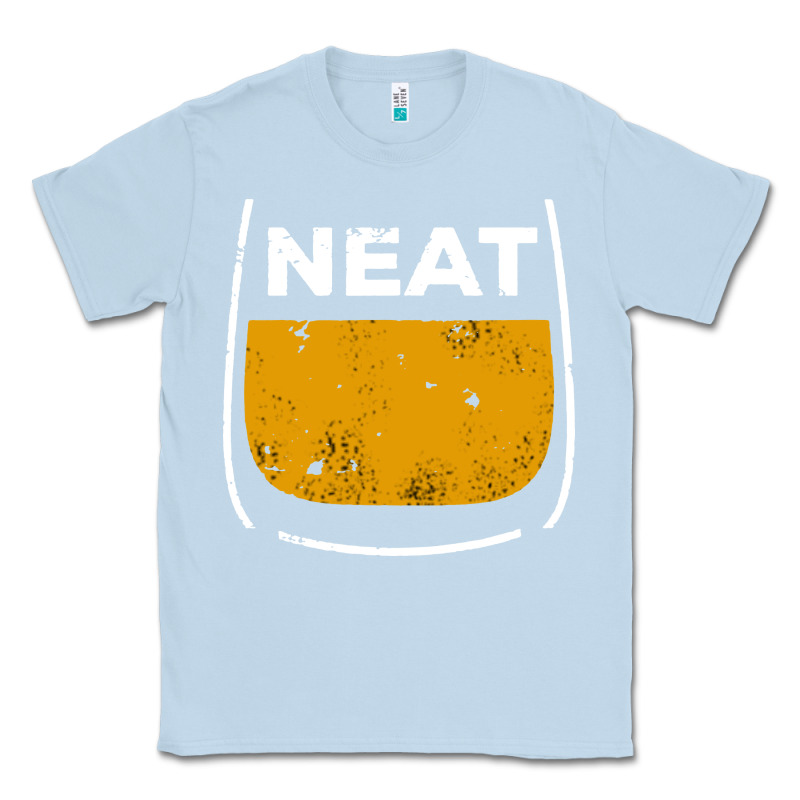 Neat Whiskey Glass Classic Tee by artisFamous | Teevron